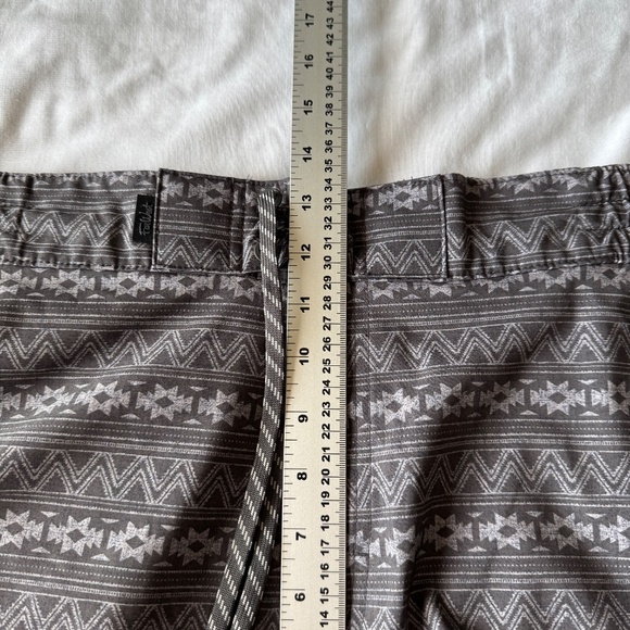 Far West Men's Aztec Swim Trunks Board Shorts Gray Size 2XL Tribal Mesh Brief - Picture 11 of 15